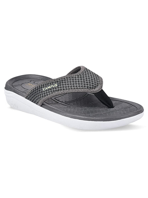 SL-406 Grey Men's Flip Flops